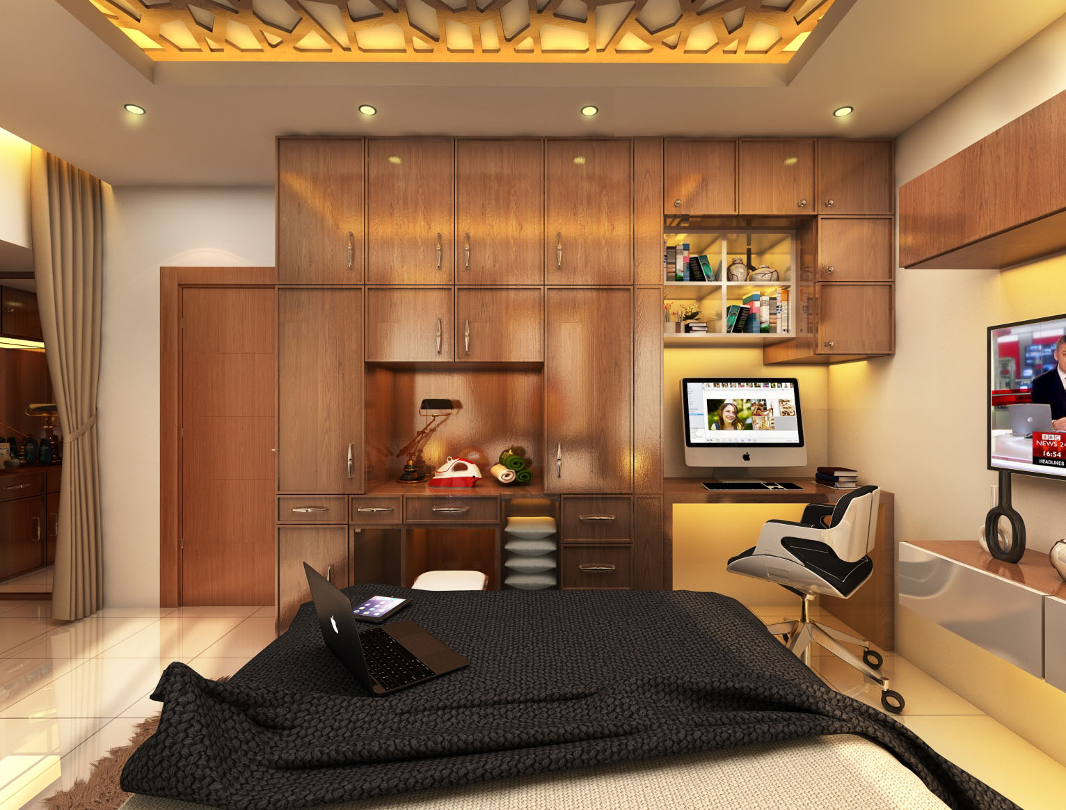 Interior design Master bed room