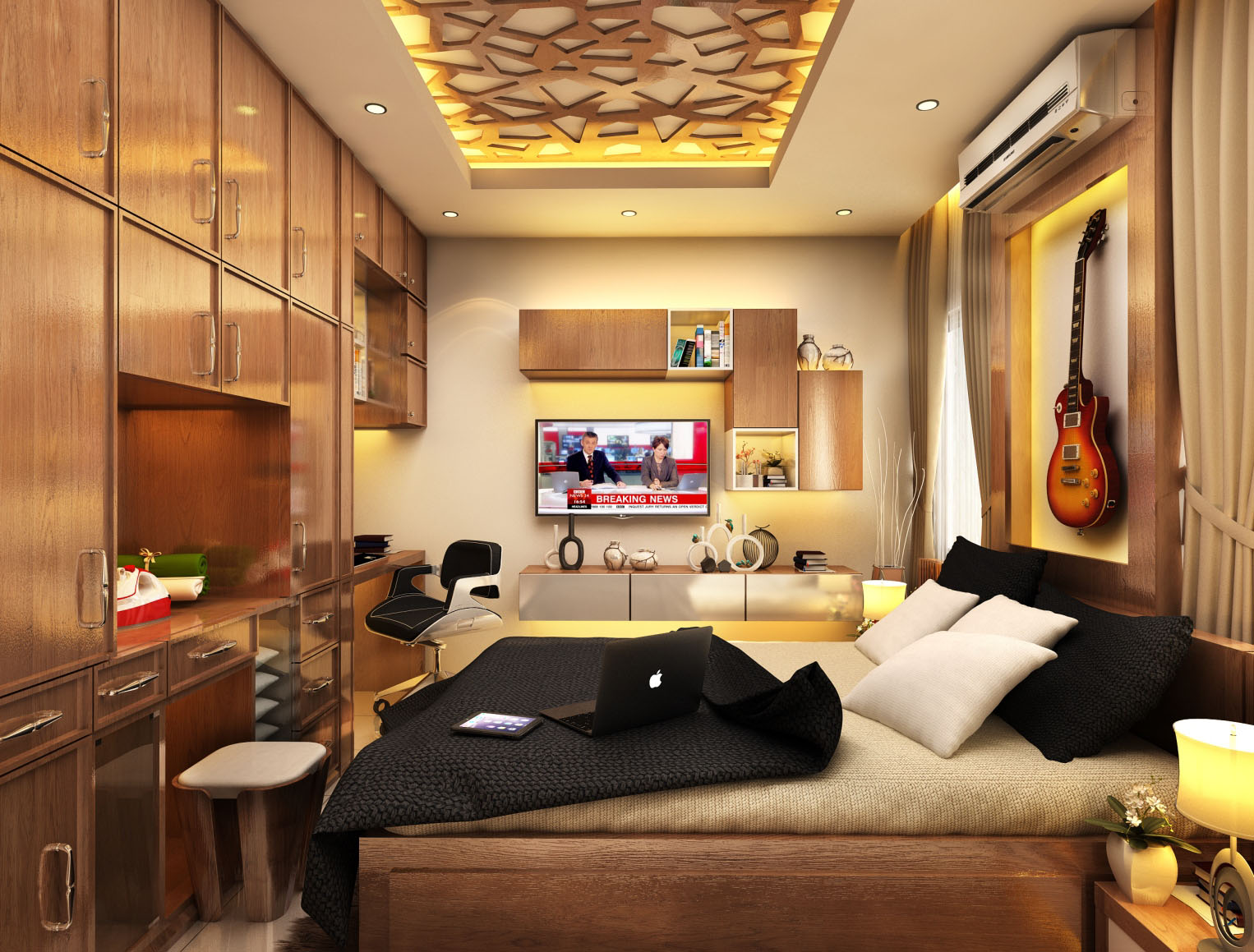 Interior design Master bed room2