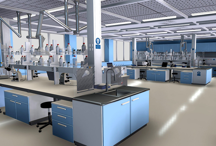 Garments Laboratory Interior Design