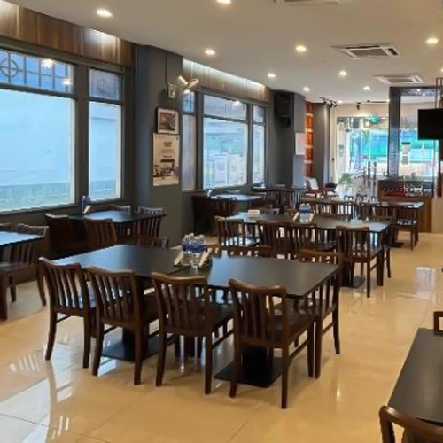 Local food Restaurant interior