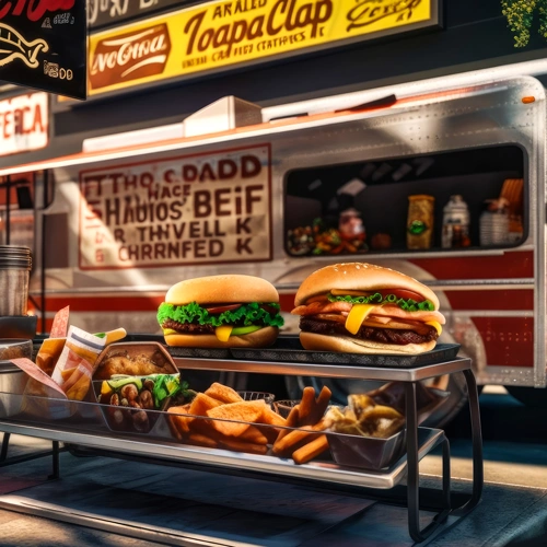 Street Burger Restaurant Interior Design