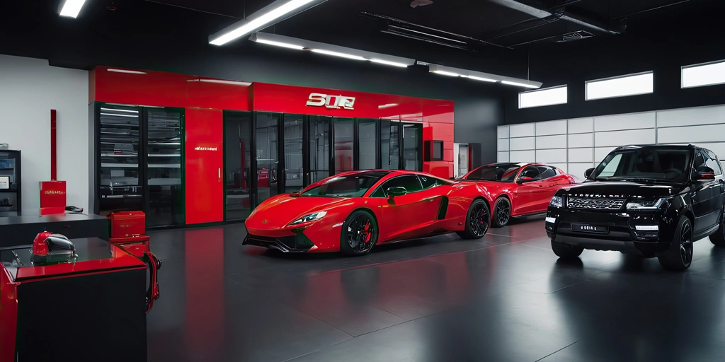 Automobile Showroom Interior Design in BD